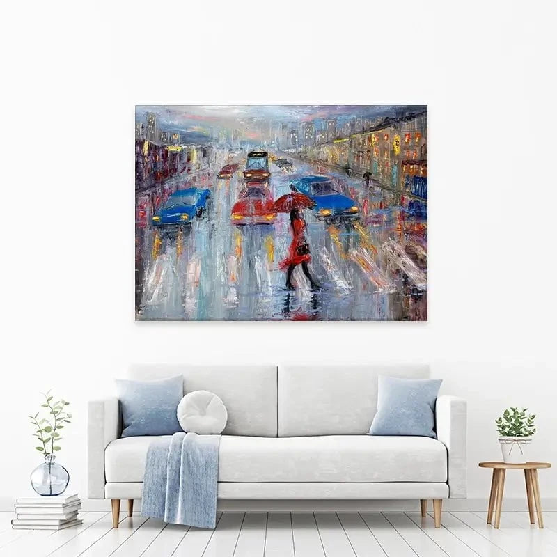 Zebra Crossing Canvas Print Zebra Crossing Canvas Print wall art product Boyan Dimitrov / Shutterstock