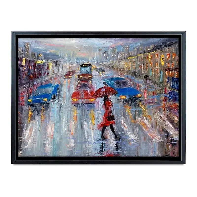 Zebra Crossing Canvas Print Zebra Crossing Canvas Print wall art product Boyan Dimitrov / Shutterstock