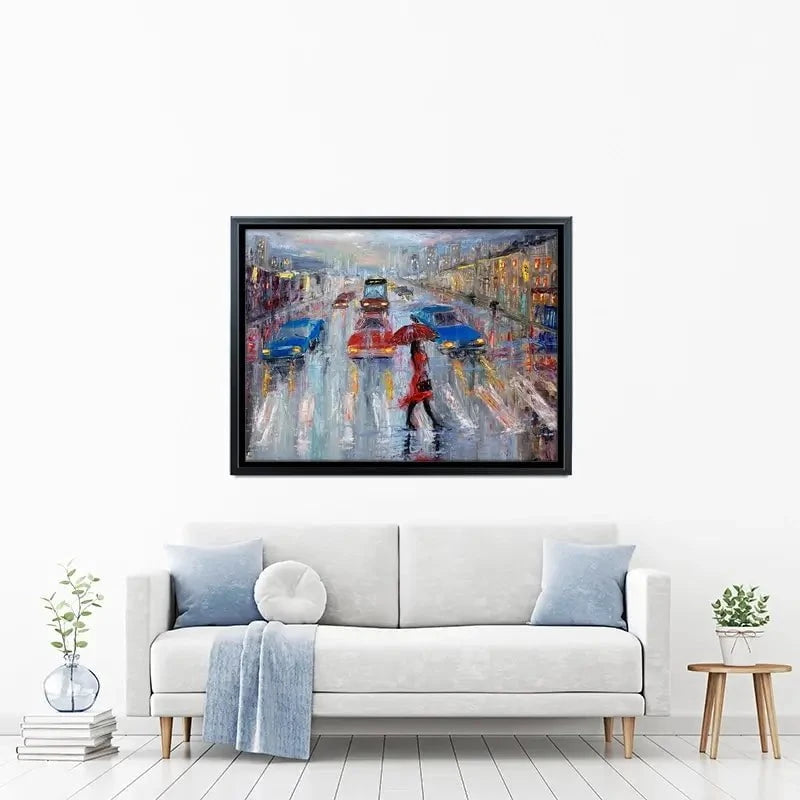 Zebra Crossing Canvas Print Zebra Crossing Canvas Print wall art product Boyan Dimitrov / Shutterstock