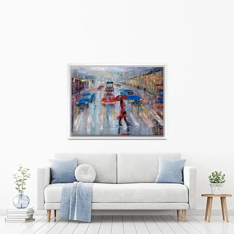 Zebra Crossing Canvas Print Zebra Crossing Canvas Print wall art product Boyan Dimitrov / Shutterstock