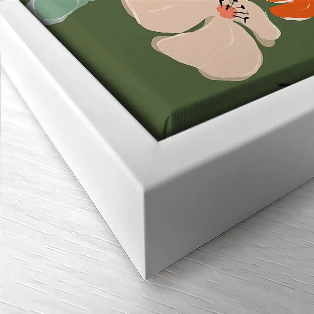 Zen Flowers Trio Canvas Print Zen Flowers Trio Canvas Print wall art product Treechild