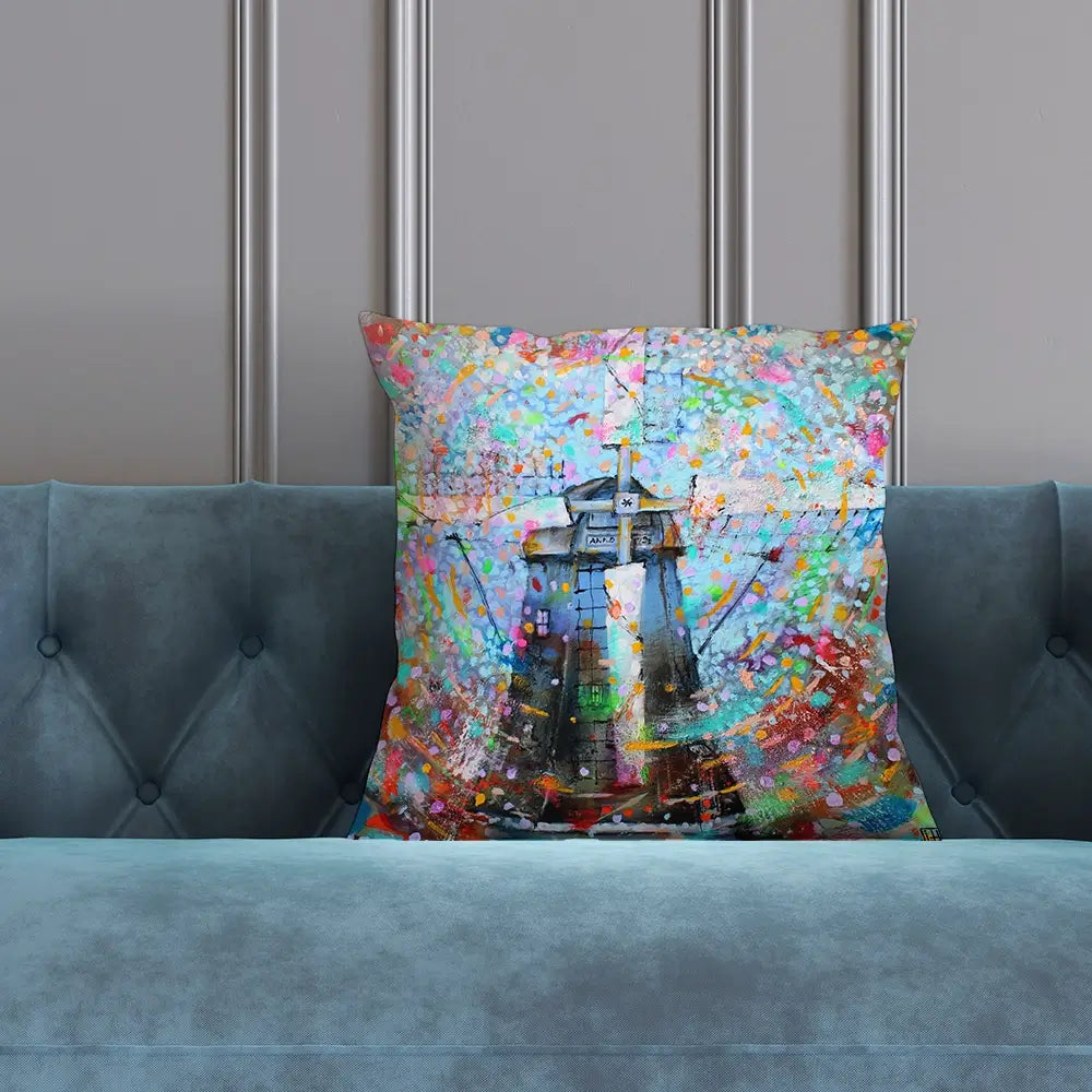 Zwarte Molen Cushion Zwarte Molen Cushion wall art product Studio Paint-Ing
