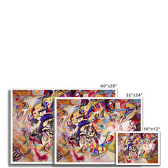 Composition 7  Framed Print