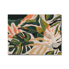 Exotic Jungle Plants 2 Canvas Print