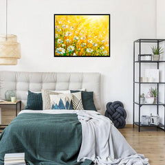 Meadow In Spring Framed Print