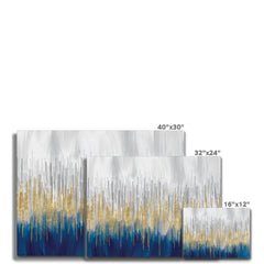 Abstract Parallels Canvas Print