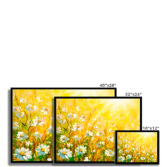 Meadow In Spring Framed Print