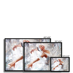 Beautiful Ballerina Framed Print