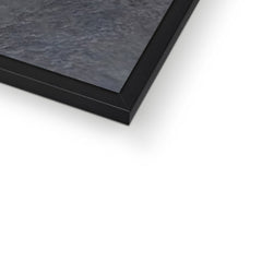 Grey Marble Tones Framed Print