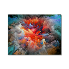 Abstract Paint Spatter Canvas Print