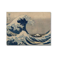 The Great Wave Off Kanagawa Canvas Print
