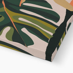 Exotic Jungle Plants 2 Canvas Print