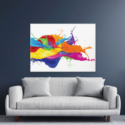 A Splash Of Colour Canvas Print