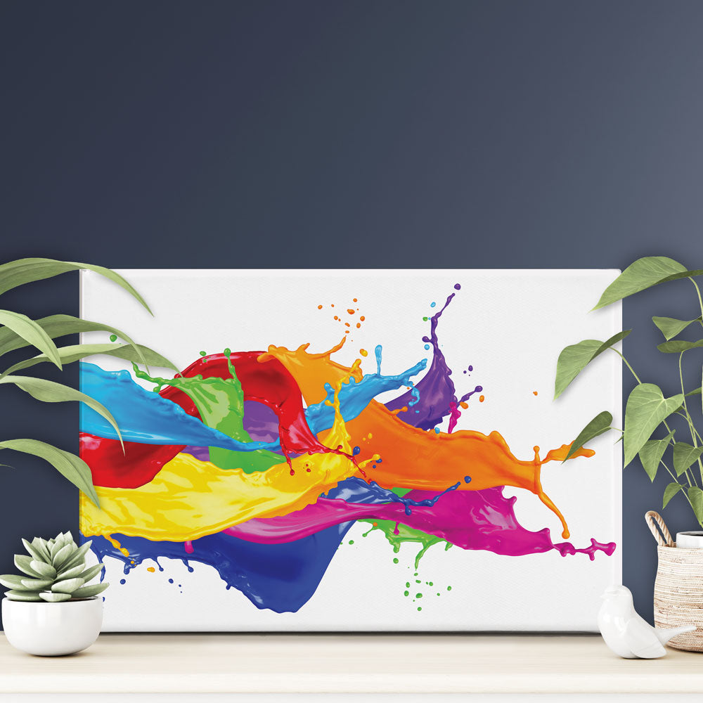 A Splash Of Colour Canvas Print