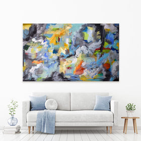 Abstract All Over Canvas Print wall art product Olga Tkachyk