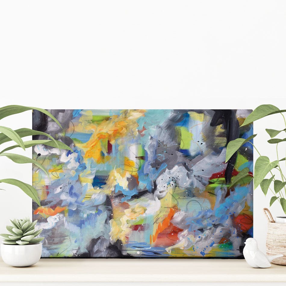 Abstract All Over Canvas Print wall art product Olga Tkachyk