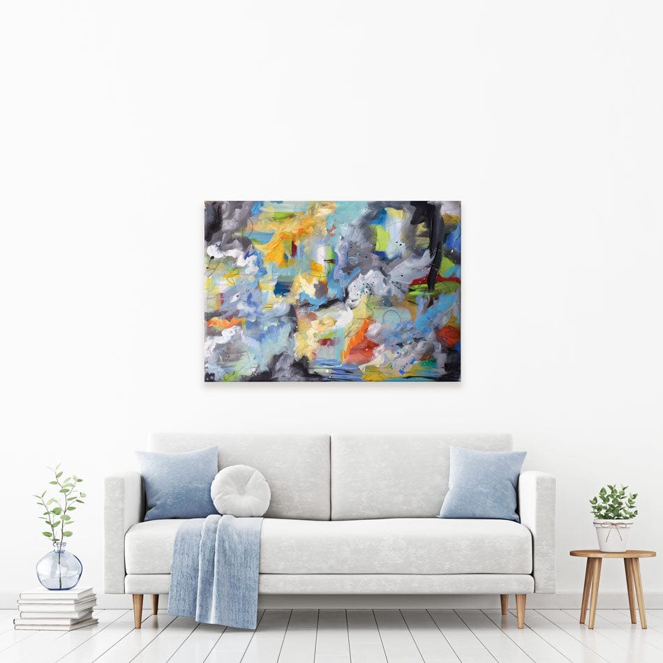 Abstract All Over Canvas Print wall art product Olga Tkachyk