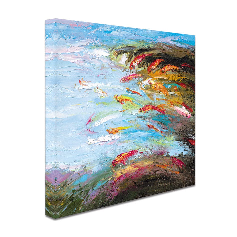 Abstract Fish Canvas Print wall art product Artone Graphica / Shutterstock