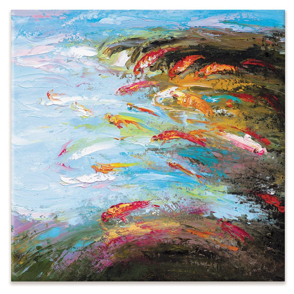Abstract Fish Canvas Print wall art product Artone Graphica / Shutterstock