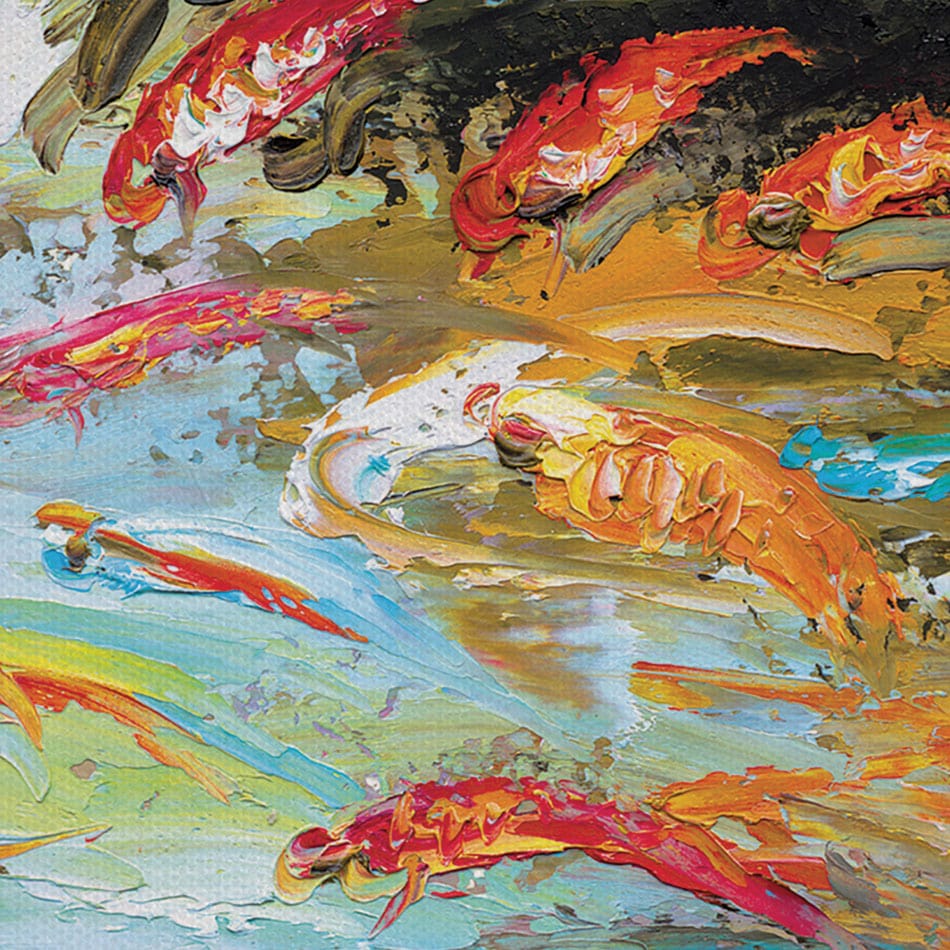 Abstract Fish Canvas Print wall art product Artone Graphica / Shutterstock