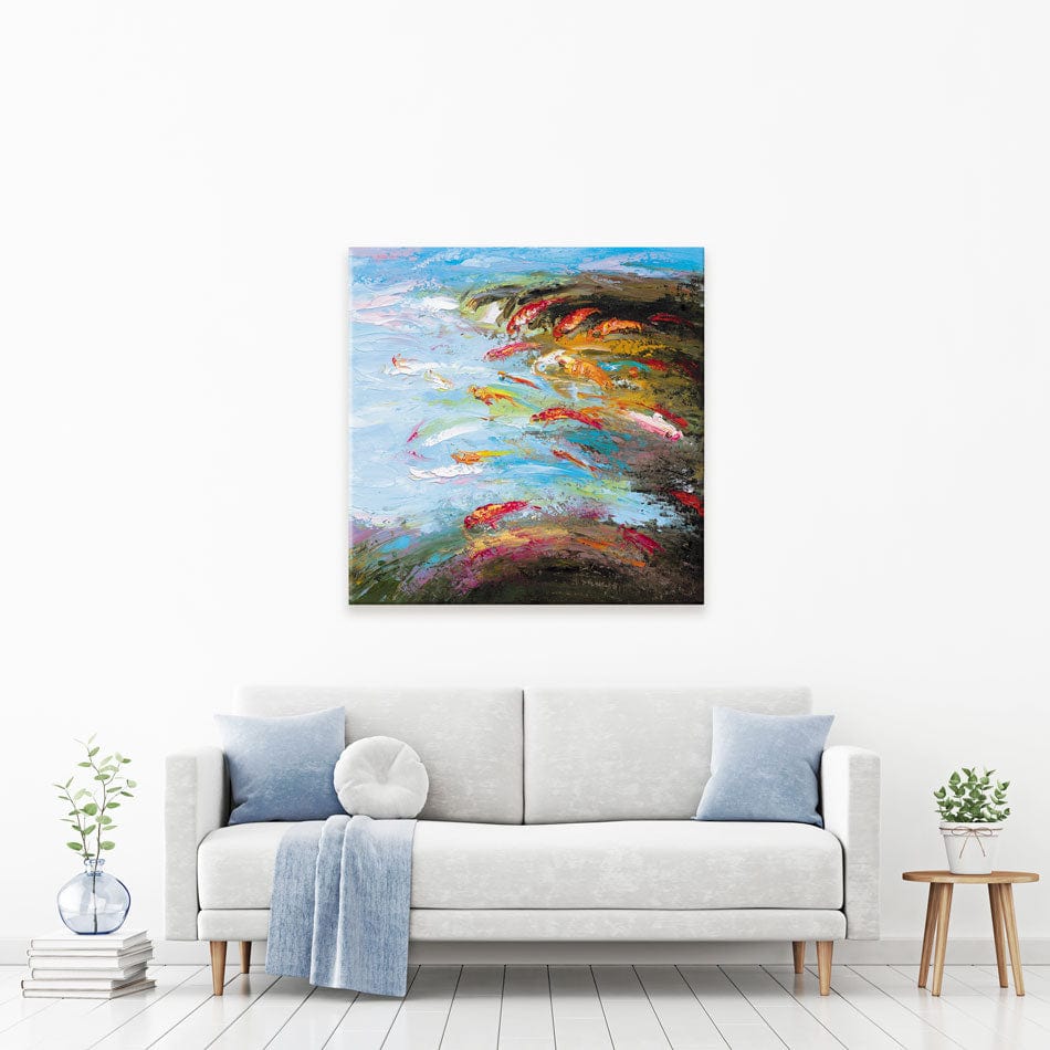 Abstract Fish Canvas Print wall art product Artone Graphica / Shutterstock