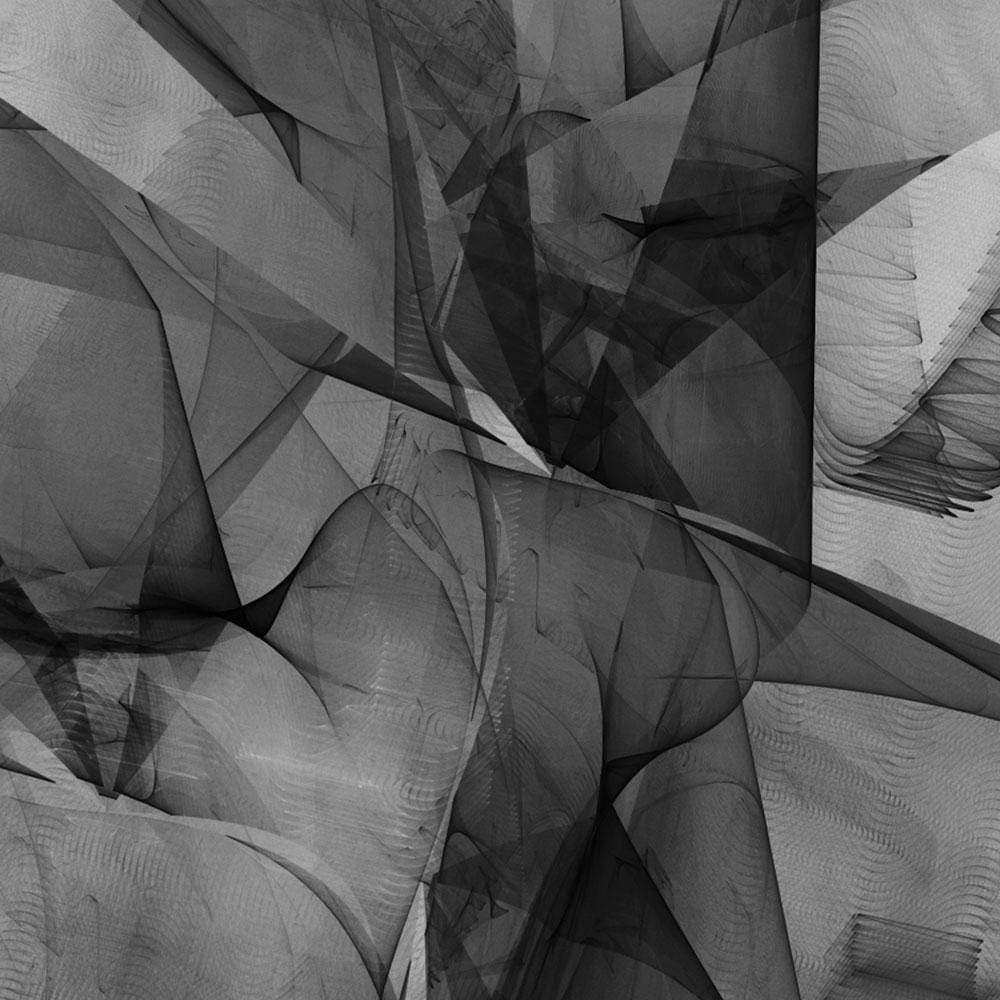 Abstract Grey Framed Art Print wall art product DeltaOFF / Shutterstock