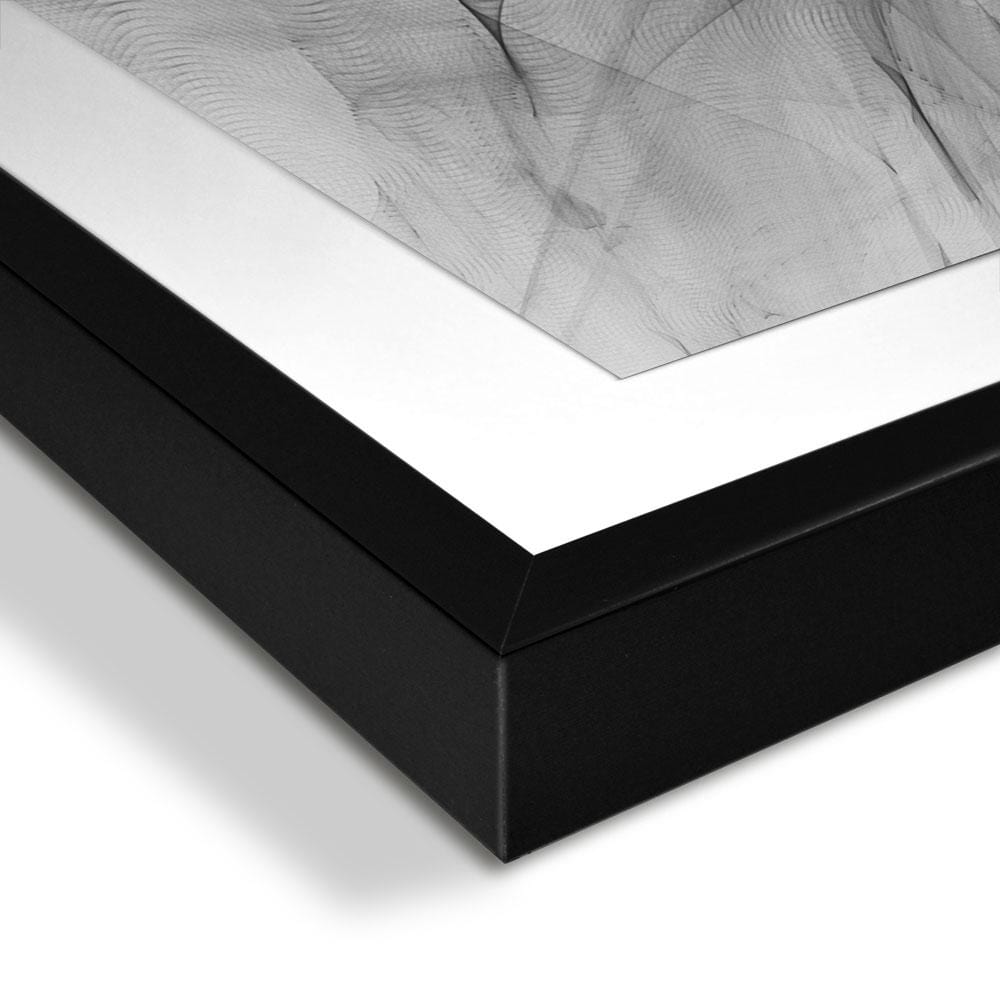 Abstract Grey Framed Art Print wall art product DeltaOFF / Shutterstock