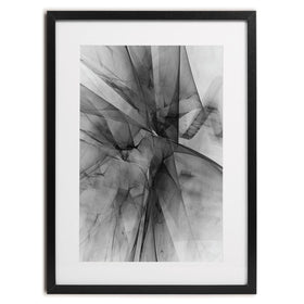 Abstract Grey Framed Art Print wall art product DeltaOFF / Shutterstock