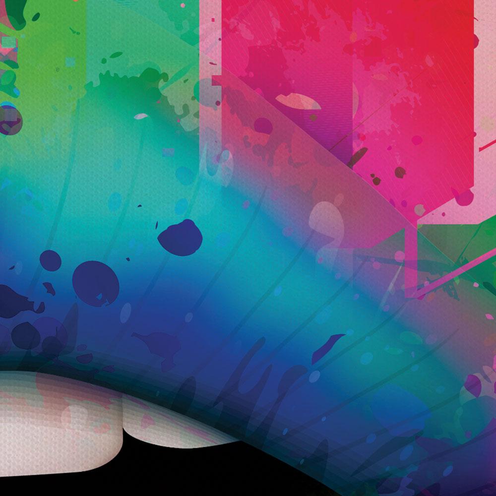 Abstract Lips Canvas Print wall art product ARTEMENKO VALENTYN / Shutterstock