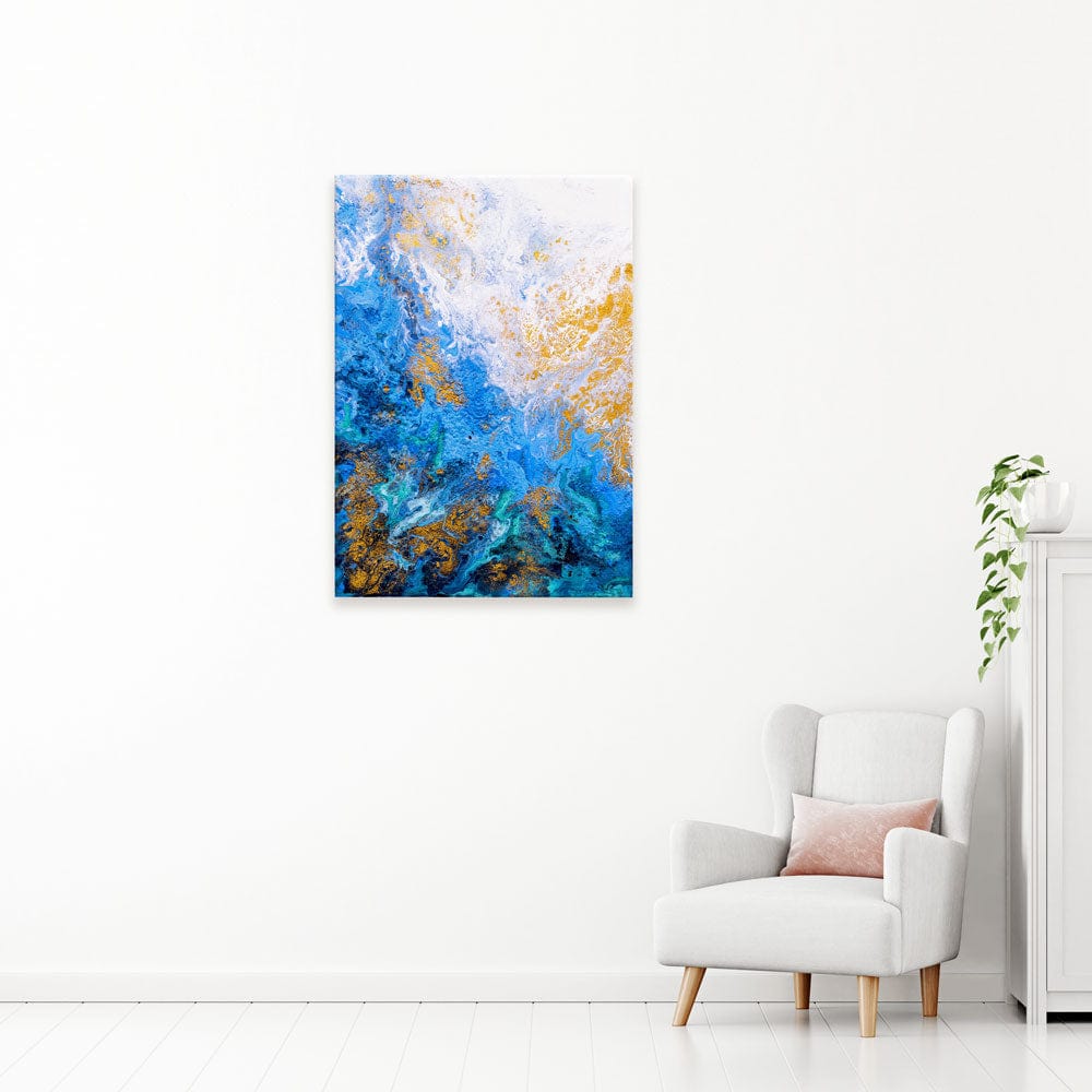 Abstract Ocean Canvas Print wall art product CYC / Shutterstock