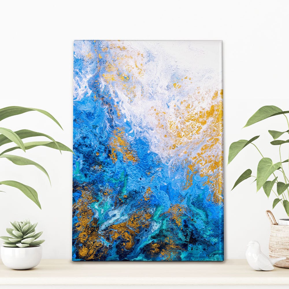 Abstract Ocean Canvas Print wall art product CYC / Shutterstock