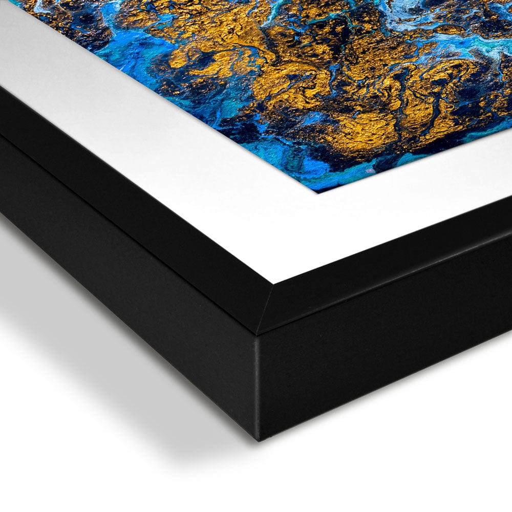 Abstract Ocean Framed Art Print wall art product CYC / Shutterstock