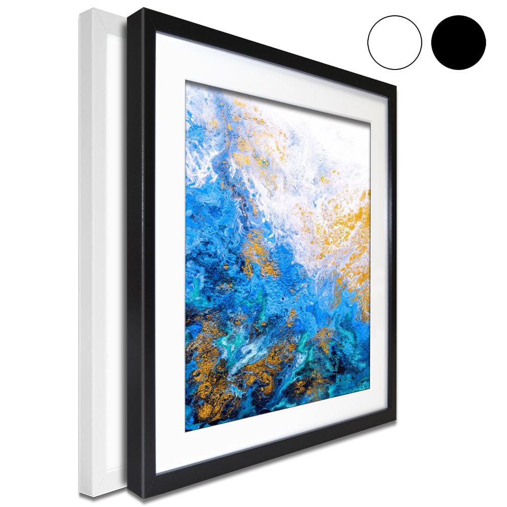 Abstract Ocean Framed Art Print wall art product CYC / Shutterstock