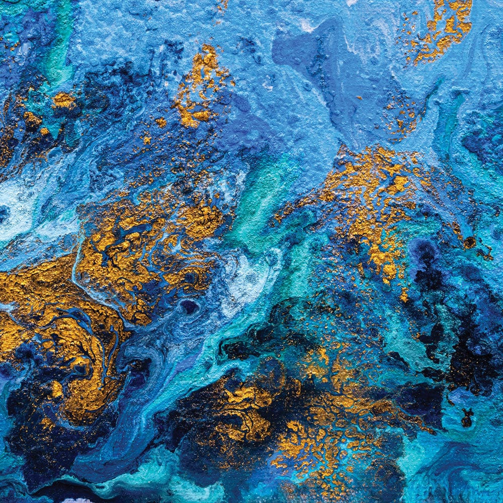 Abstract Ocean Framed Art Print wall art product CYC / Shutterstock