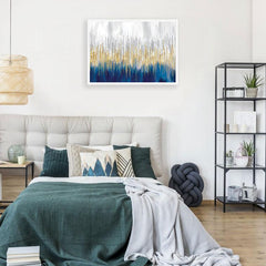 Abstract Parallels Framed Print