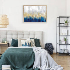 Abstract Parallels Framed Print