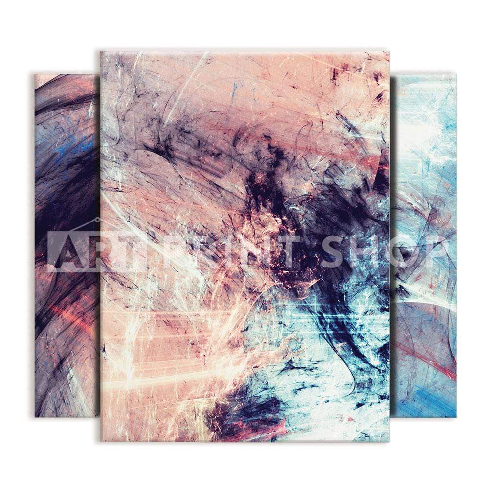 Abstract Trio Canvas Print wall art product Excellent backgrounds / Shutterstock