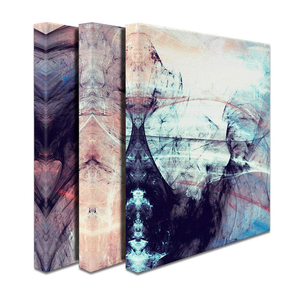 Abstract Trio Canvas Print wall art product Excellent backgrounds / Shutterstock