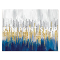 Abstract Parallels Canvas Print
