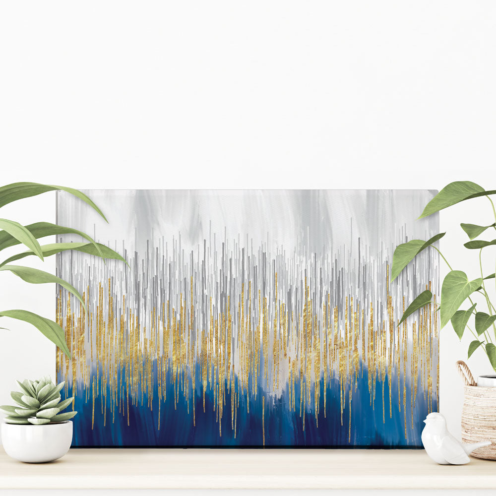 Abstract Parallels Canvas Print
