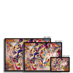Composition 7  Framed Print