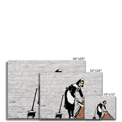 Sweep It Under The Carpet Canvas