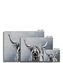 Highland Cattle Canvas Print