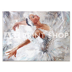 Beautiful Ballerina Canvas Print