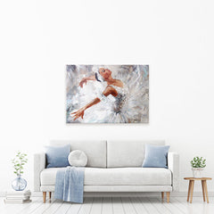 Beautiful Ballerina Canvas Print