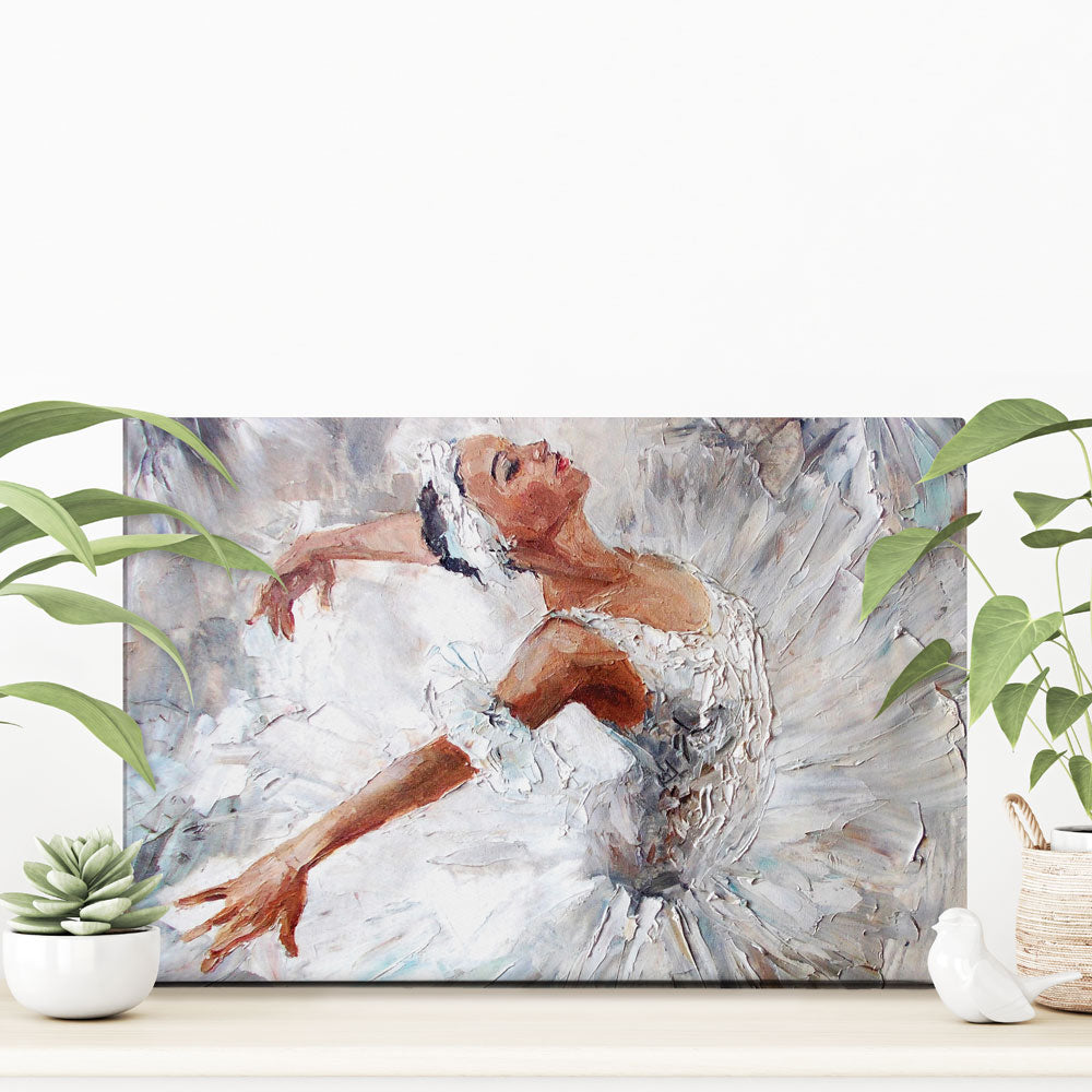 Beautiful Ballerina Canvas Print