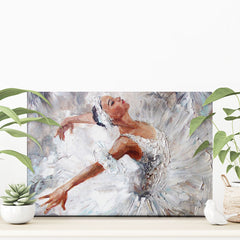 Beautiful Ballerina Canvas Print