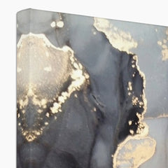 Grey Marble Tones Canvas Print