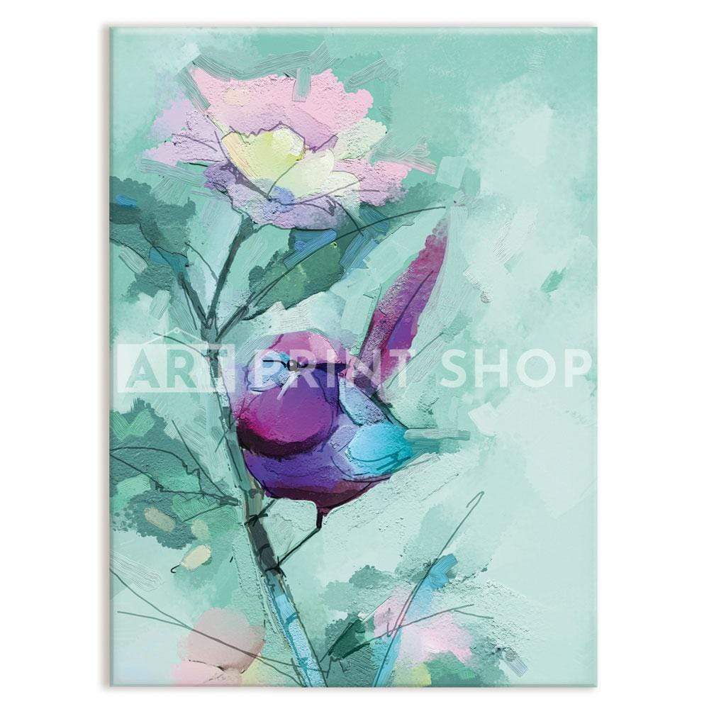 Bird In Spring Canvas Print wall art product pluie_r / Shutterstock