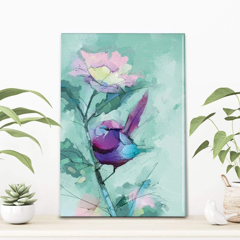 Bird In Spring Canvas Print wall art product pluie_r / Shutterstock